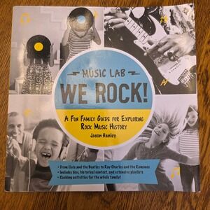 Music Lab We Rock‎ Family Guide Exploring Rock Music History Book Hall of Fame